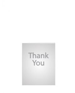 THANK YOU CARD BLANK