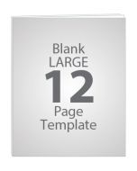 LARGE 12 PAGE BLANK
