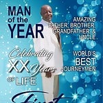 Obituary celebrating a man of the year, father, brother, grandfather, and uncle.
