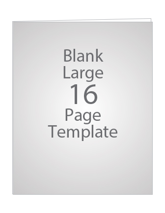 LARGE 16 PAGE BLANK