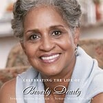 Obituary tribute for Beverly Dearly, celebrating her life and legacy.