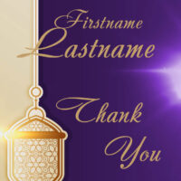 Thank You Card