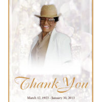 Thank You Card